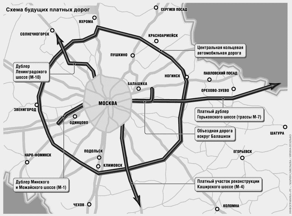 Карта метро и цкад москвы